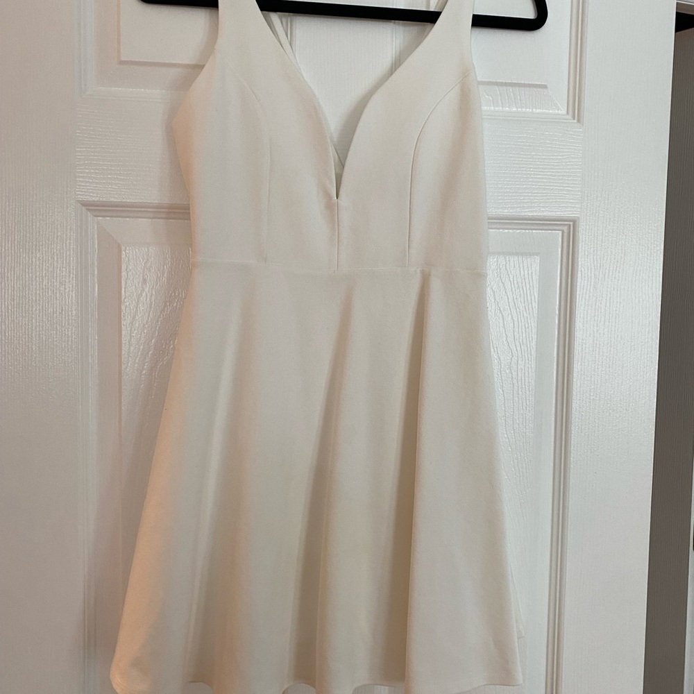 White dress